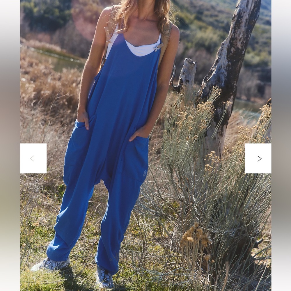 Free people onesie - blue- size xs- new with tags